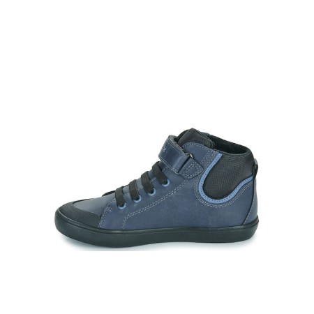 Geox Παιδικά Sneakers High Ανατομικά Μπλε Gisli B J465CC0MEFUC0693 